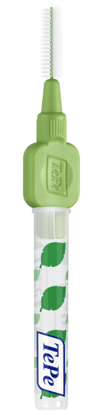TePe Original medzizubné kefky z bioplastu 0,8 mm, zelené, 6 ks, krabička