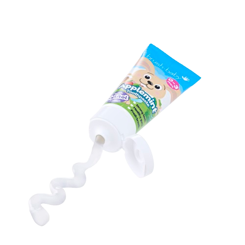 Brush-baby Applemint Baby, prvá zubná pasta, 0-3 roky, 50 ml