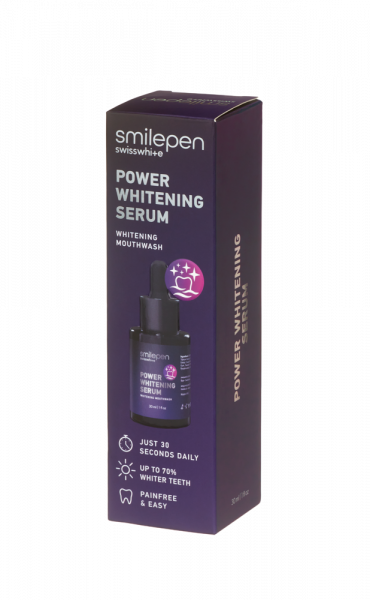 Smilepen POWER Whitening Serum, bieliace sérum a ústny výplach, 30 ml