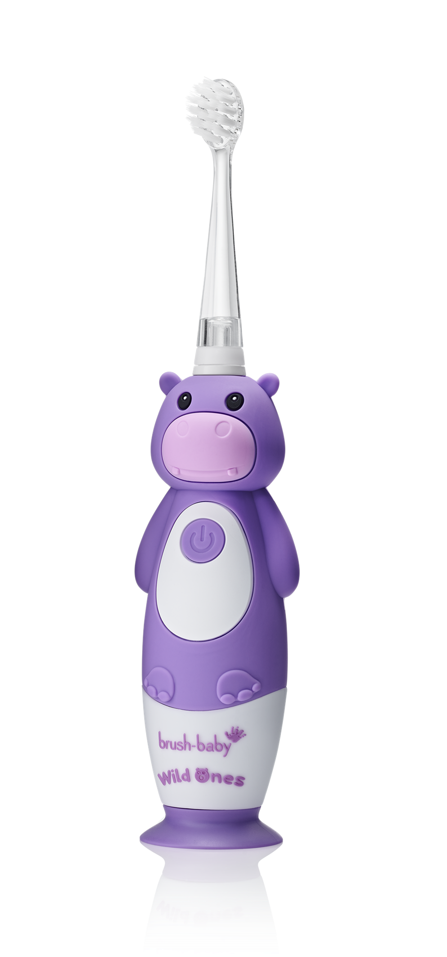 Brush-baby WildOnes detská sonická kefka, hroch, 0-10 rokov