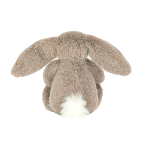 Jellycat Flufflet Bunny hnedý huňatý zajačik