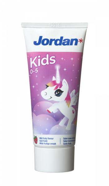 Jordan Kids zubná pasta, 0 - 5 rokov, 50 ml