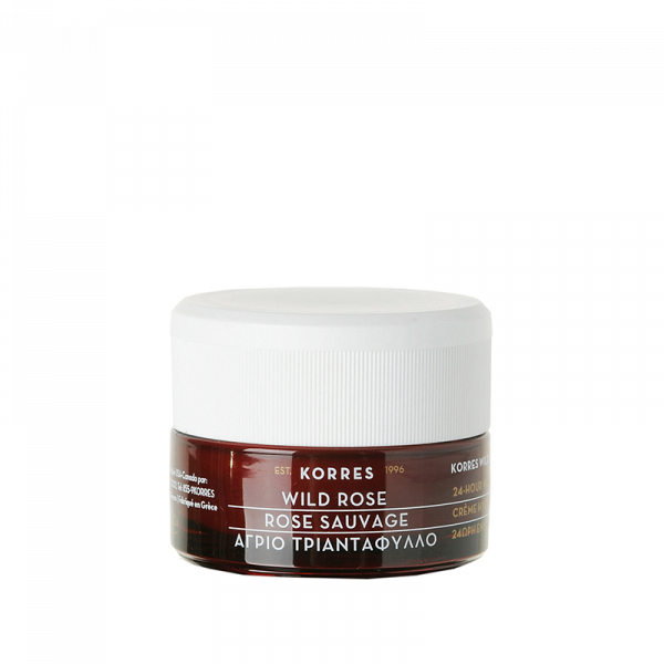 KORRES Wild Rose rozjasňujúci hydratačný krém pre zmiešanú až mastnú pleť s divou ružou, 40 ml