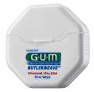 GUM Weave nevoskovaná zubná niť, 55 m