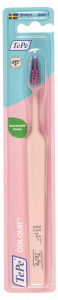 TePe Colour soft, zubná kefka, svetlo ružová