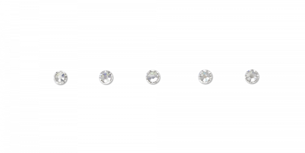 IZI Kryštál biely 1,8 mm, 5 ks v balení