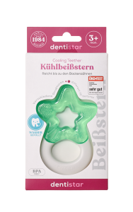 Dentistar Cooling Teether, chladiace hryzadlo od 3 mesiacov, zelené