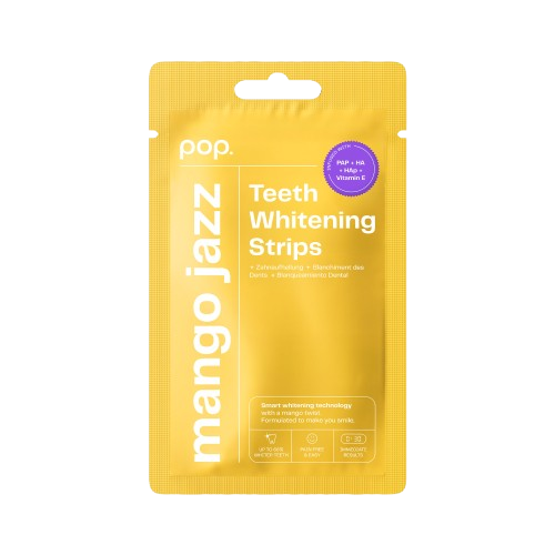 Pop Mango Jazz Teeth Whitening Strips, bieliaci pásiky na zuby (7x2 ks)