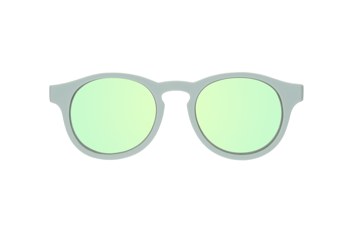 BABIATORS Polarized Keyhole Seafoam Blue, polarizační zrkadlové sluneční brýle, modrá morská pena, 6+