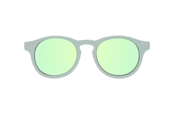 BABIATORS Polarized Keyhole, Seafoam Blue, polarizační zrkadlové sluneční brýle, modrá morská pena, 6+