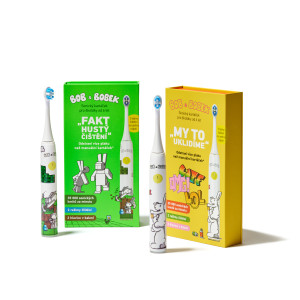 BOB a BOBEK KRAFT - Fakt husté čistenie! Sonická zubná kefka pre školákov