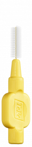 e Extra soft medzizubné kefky 0,7 mm, svetložlté, 8 ks