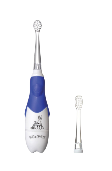 Bob a Bobek Baby sonická kefka, Dark blue, 0-5 rokov
