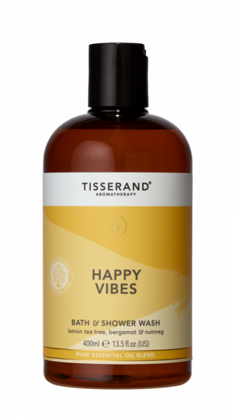 Tisserand Happy Vibes kúpeľový sprchový gél, 400 ml