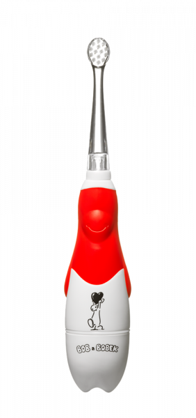 Bob a Bobek Baby sonická kefka so srdiečkami, 0-5 rokov