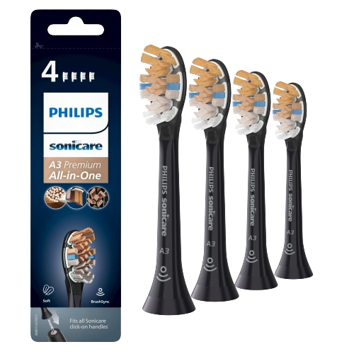 Philips Sonicare Premium All-in-One HX9094/11 Štandardná veľkosť hlavice sonickej kefky, 4 ks