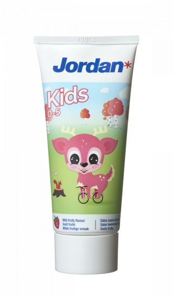 Jordan Kids zubná pasta, 0 - 5 rokov, 50 ml