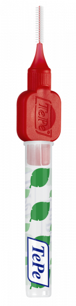 TePe Original medzizubné kefky z bioplastov 0,5 mm, červené, 6 ks