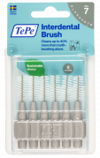 TePe Original medzizubné kefky z bioplastov 1,3 mm, sivé, 6 ks