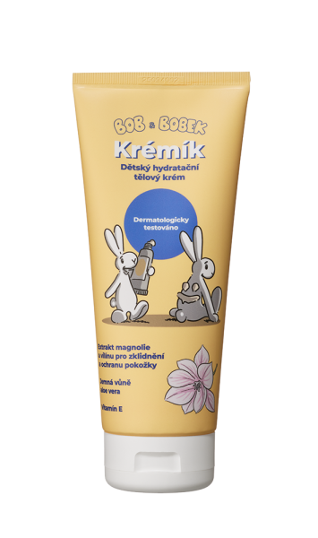 Bob a Bobek Krémík, detský hydratačný telový krém, 200 ml