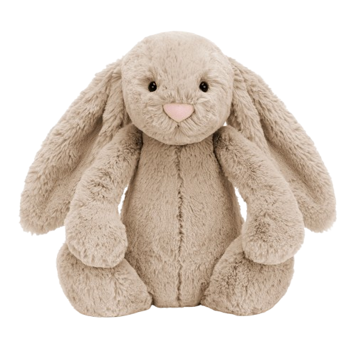 Jellycat hanblivý béžový králiček stredný