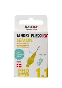 Tandex Flexi medzizubné kefky žlté 0,70 mm, 6 ks