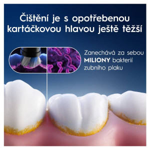 Oral-B iO Ultimate Clean Black náhradné hlavice, 4 ks