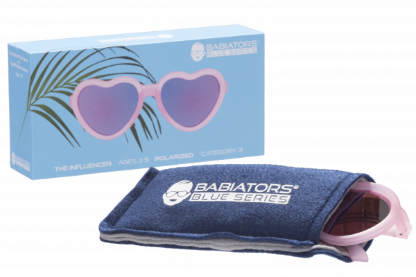 BABIATORS The Influencer polarizačné slnečné okuliare, ružové, 3-5 rokov