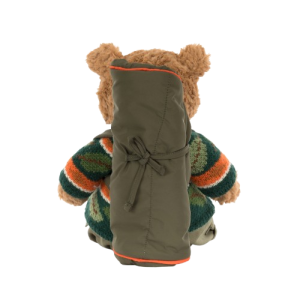 Jellycat plyšový medveď Bartholomew v outdoorovom oblečku