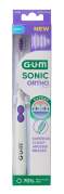 GUM ORTHO SONIC batériová sonická zubná kefka