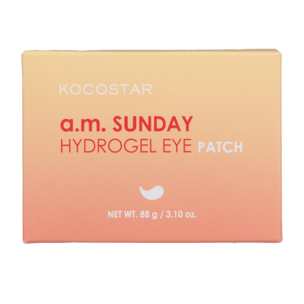 Kocostar a.m. Sunday Hydrogel Eye Patch Osviežujúce očné masky, 48 ks