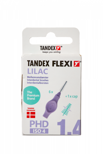 Tandex Flexi mezizubné kefky lila 0,80 mm, 6 ks