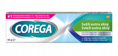 COREGA fixačný krém Sviežy dych Mint, 40 g