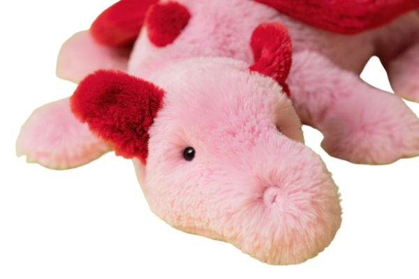 Jellycat Heart Dragon,  dračica so srdcom