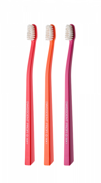 SWISSDENT WHITENING zubné kefky Soft (2+1 zadarmo) - BERN