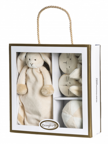 Teddykompaniet Diinglisar darčekový set, zajačik