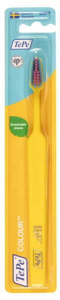 TePe Colour soft, zubná kefka, žltá