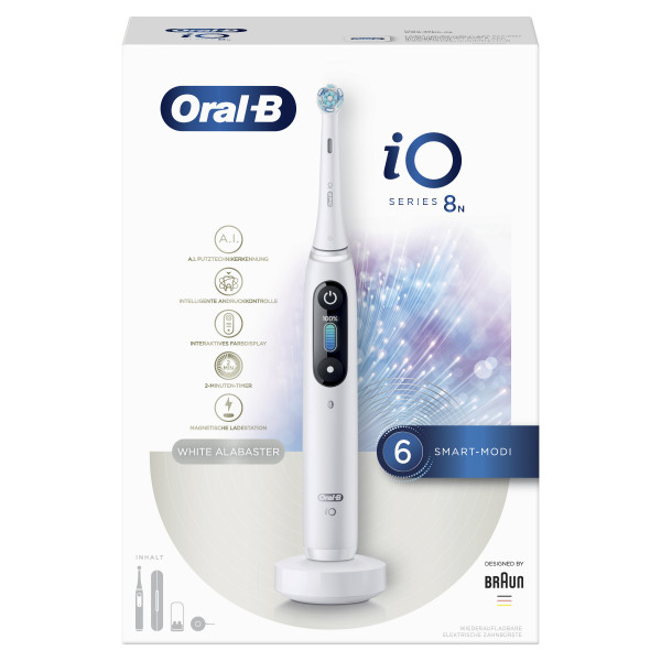 Oral-B iO Series 8N White Alabaster elektrická kefka