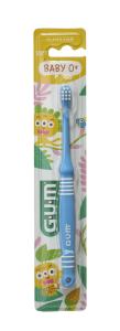 GUM Baby zubná kefka na čistenie prvých zúbkov (0-2 roky)
