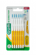 GUM BI-DIRECTION medzizubná kefka s ohybným mechanizmom 1,4 mm (ISO 4), 6 ks