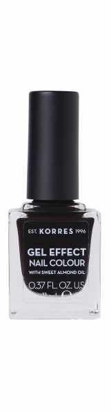 KORRES Gel-Effect Nail Colour SMOKY PLUM 76- gélový lak na nechty,SMOKY PLUM 76, 11 ml
