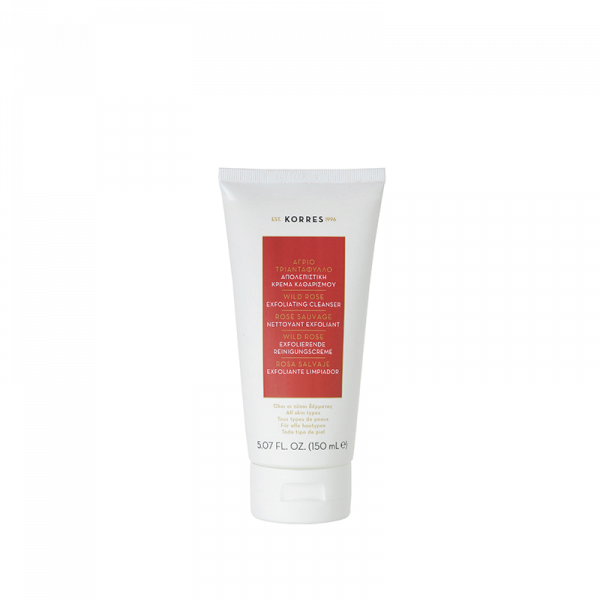 KORRES Wild Rose - exfoliačný prípravok s divou ružou, 150 ml