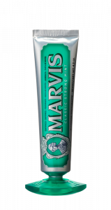 MARVIS plastový stojanček na zubnú pastu, zelený