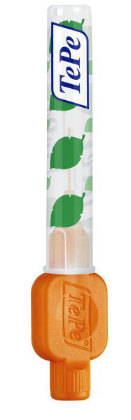 TePe Original medzizubné kefky z bioplastov 0,45 mm, oranžové, 25 ks