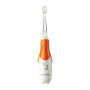 Bob a Bobek Baby sonická kefka oranžový s bublifukom, 0-5 rokov, v krabičce