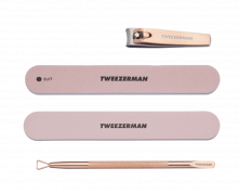 Tweezerman Rose Gold Manicure Set, Rose Gold súprava na manikúru