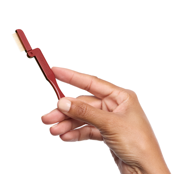 Tweezerman Vintage Rose Lash Set – klieštiky a hrebienok na riasy pre dokonalý pohľad