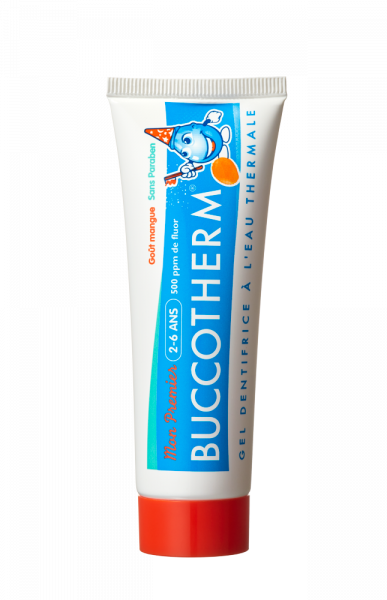 Buccotherm zubný gél pre deti 2 - 6 rokov, mango, 50 ml