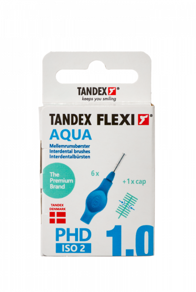 Tandex Flexi mezizubné kefky modré 0,60 mm, 6 ks