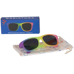 BABIATORS Navigator Rad Rainbow, slnečné okuliare farby dúhy, 0-2 roky